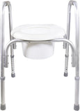 Raised Toilet Seat with Safety Frame PCP Mobility