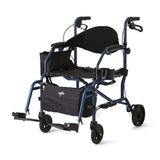 Medline Rollator & Transport Chair Combination Medline