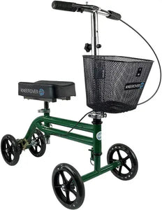 Steerable Knee Walker With Basket - Green for Sale Knee Rover