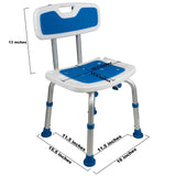 Padded Bath Seat with Backrest for Sale PCP Mobility