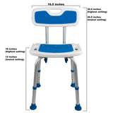 Padded Bath Seat with Backrest for Sale PCP Mobility